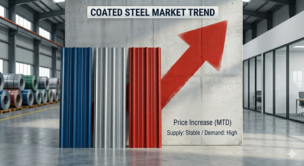 Color Coated Steel Sheet Rates Hold Steady Through the Week of May 18-22